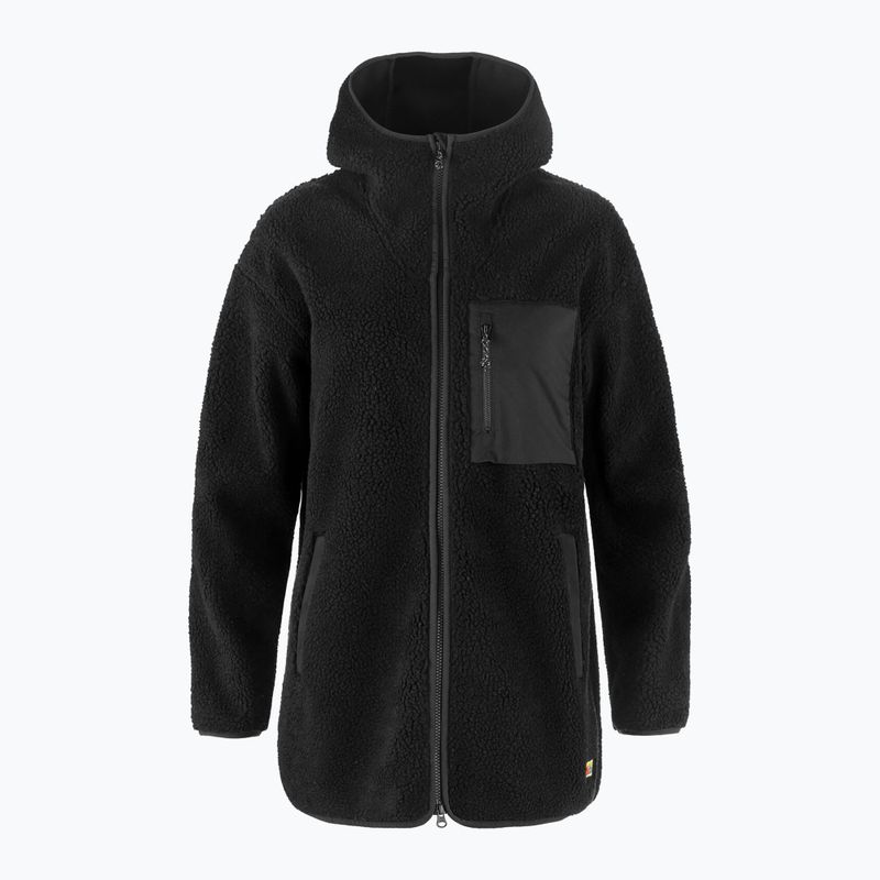 Bluza damska Fjällräven Vardag Pile Fleece Long black 5
