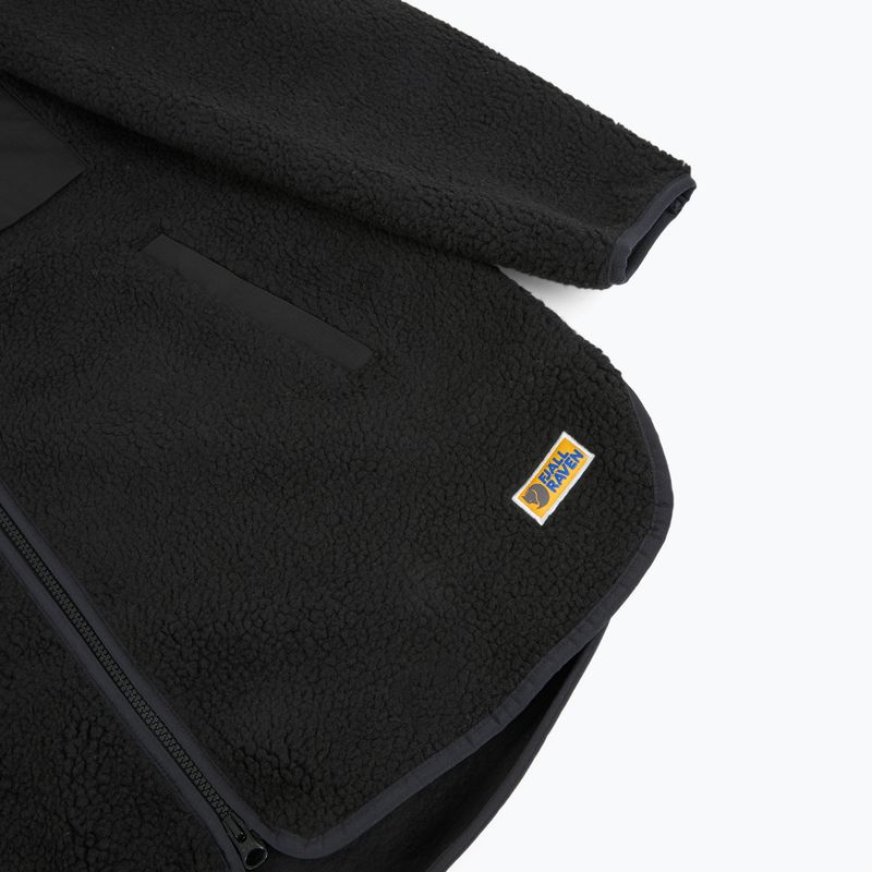 Bluza damska Fjällräven Vardag Pile Fleece Long black 4