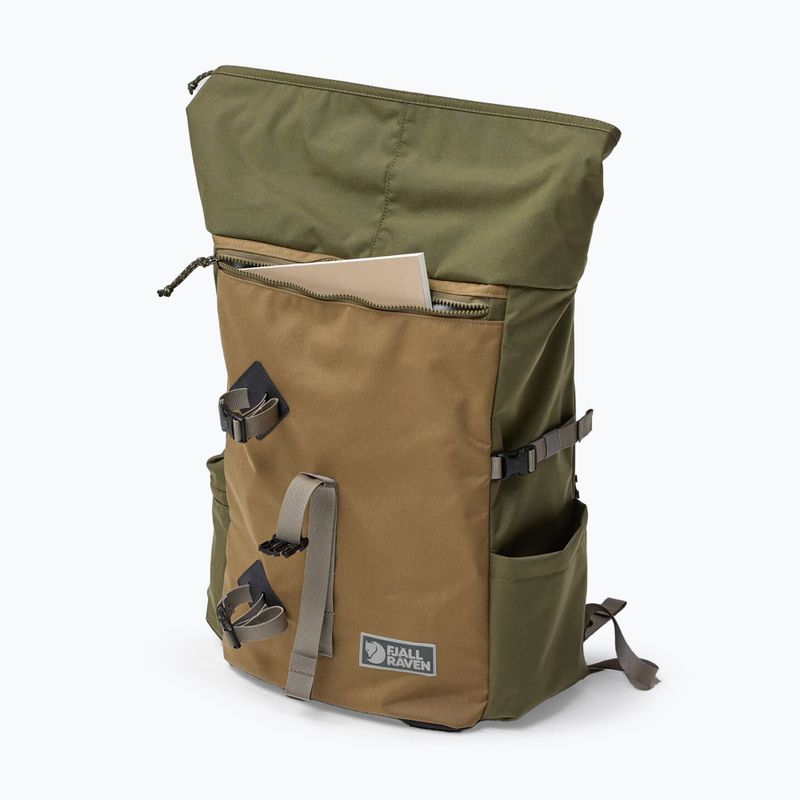 Plecak miejski Fjällräven Vardag Foldsack 25 l green/clay 4