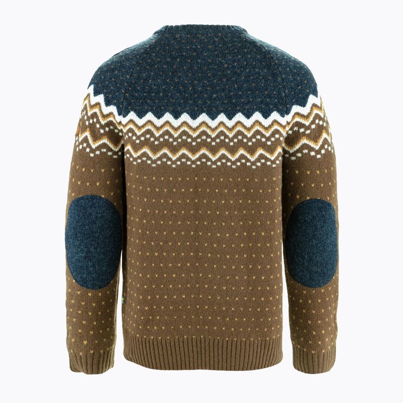 Sweter męski Fjällräven Övik Knit Sweater dark oak/navy 2