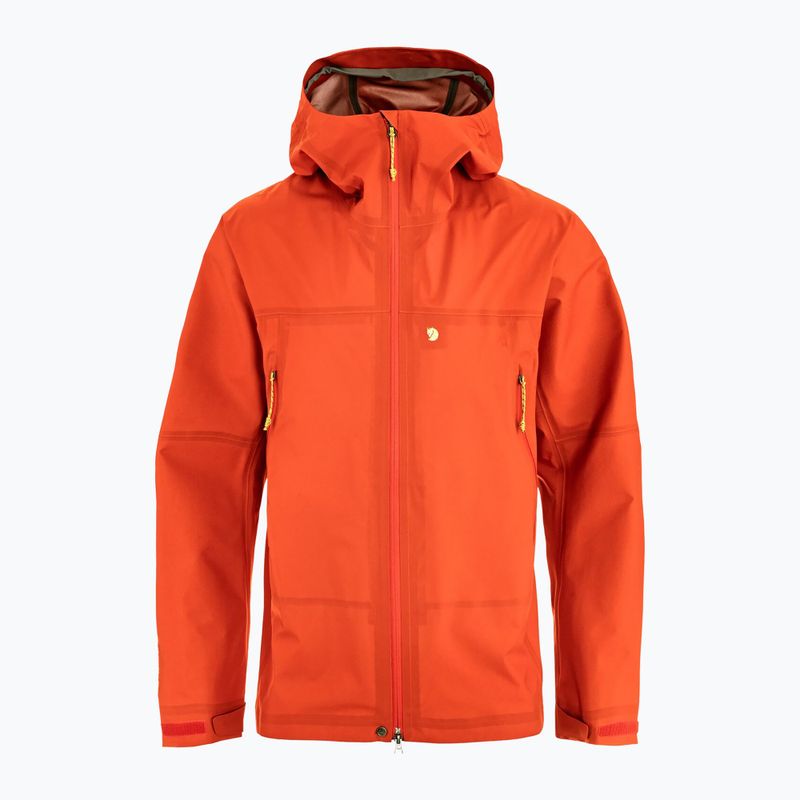 Kurtka softshell męska Fjällräven Bergtagen GTX Lite flame orange 3