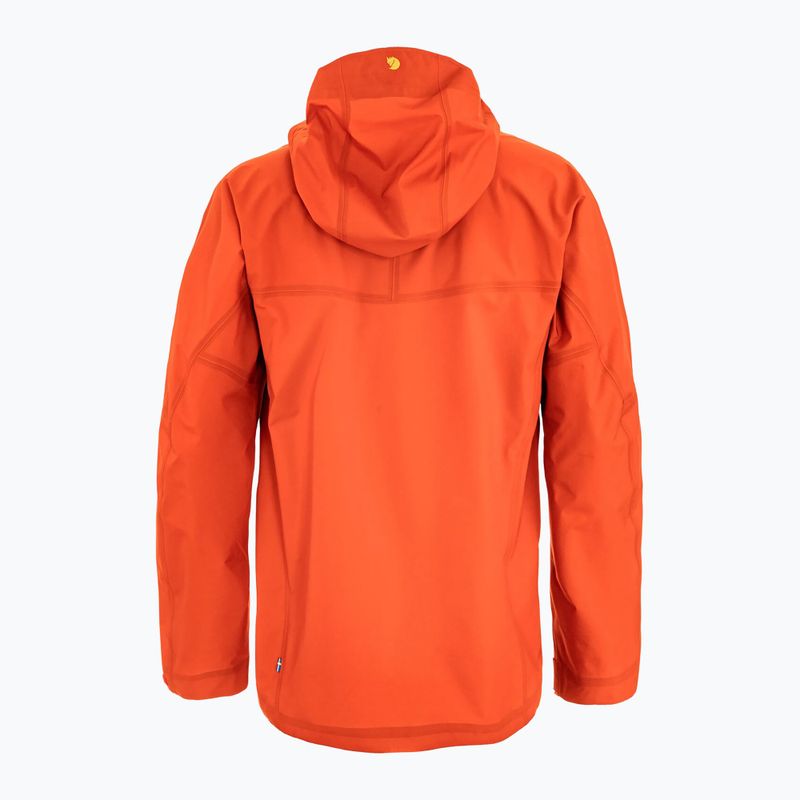 Kurtka softshell męska Fjällräven Bergtagen GTX Lite flame orange 4