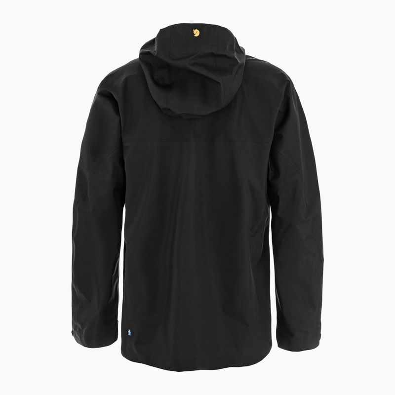 Kurtka softshell męska Fjällräven Bergtagen GTX Lite black 2