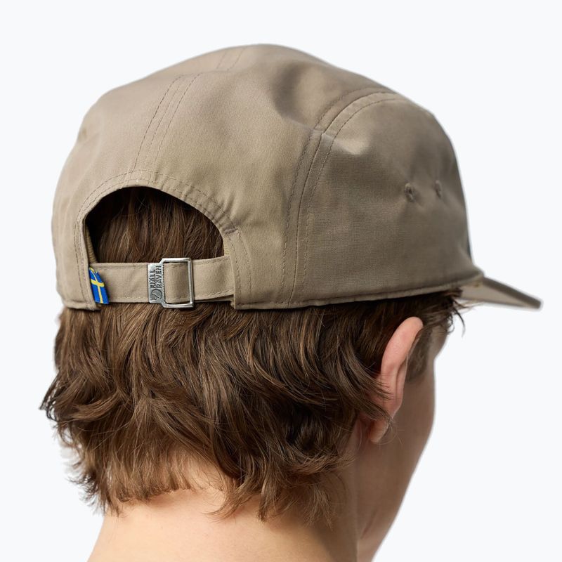 Czapka z daszkiem Fjällräven Flat Brim suede brown 5