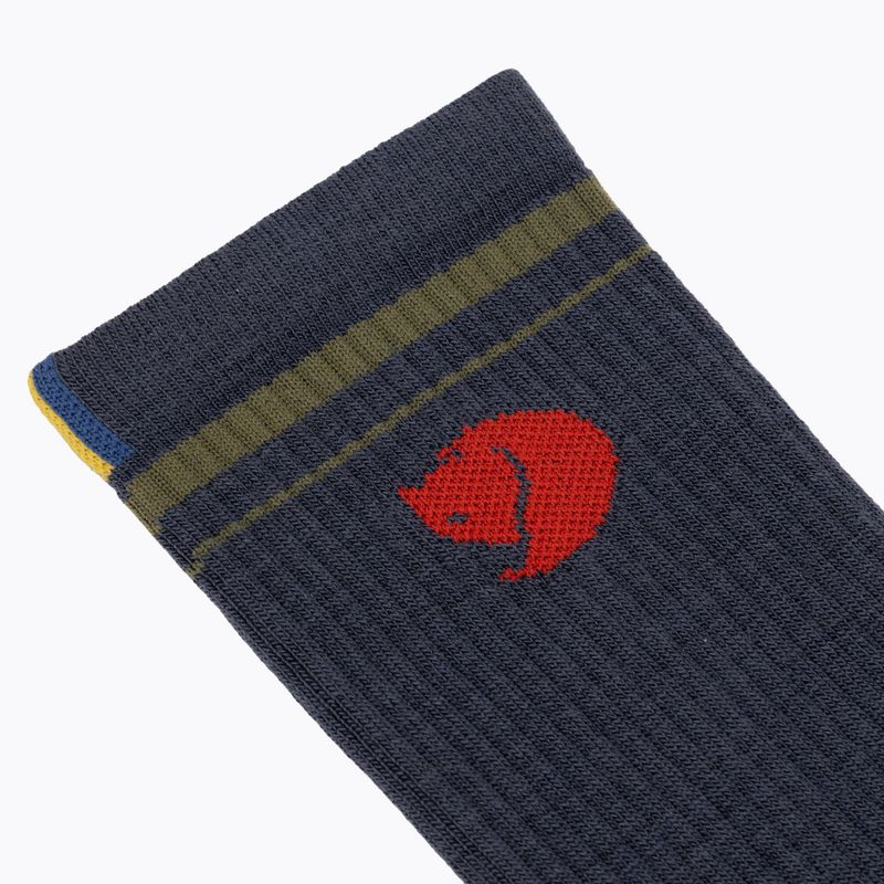 Skarpety Fjällräven Hoja navy 3