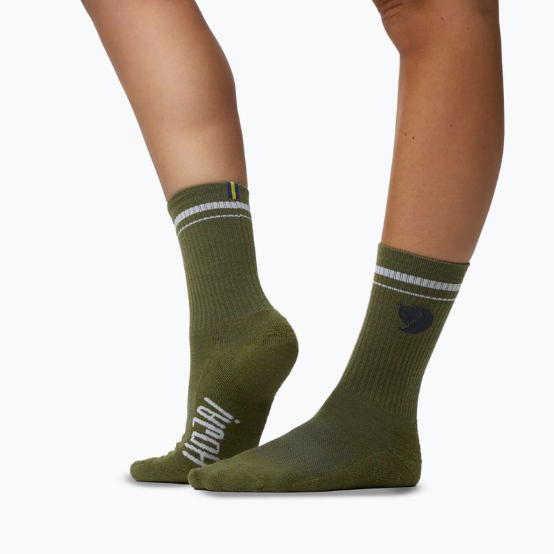 Skarpety Fjällräven Hoja green 3