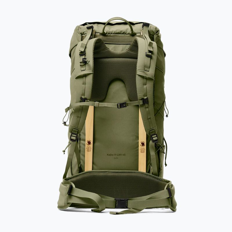 Plecak trekkingowy Fjällräven Kajka X-Lätt 45 l green 3
