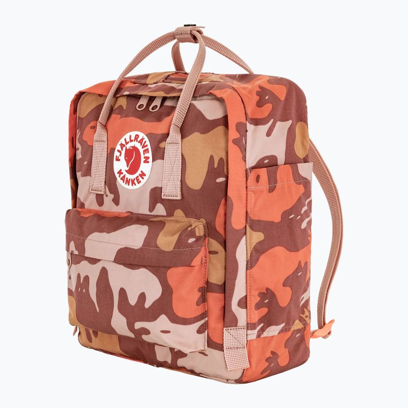 Plecak miejski Fjällräven Kanken Graphics 16 l chalkrose/hidden animals 2