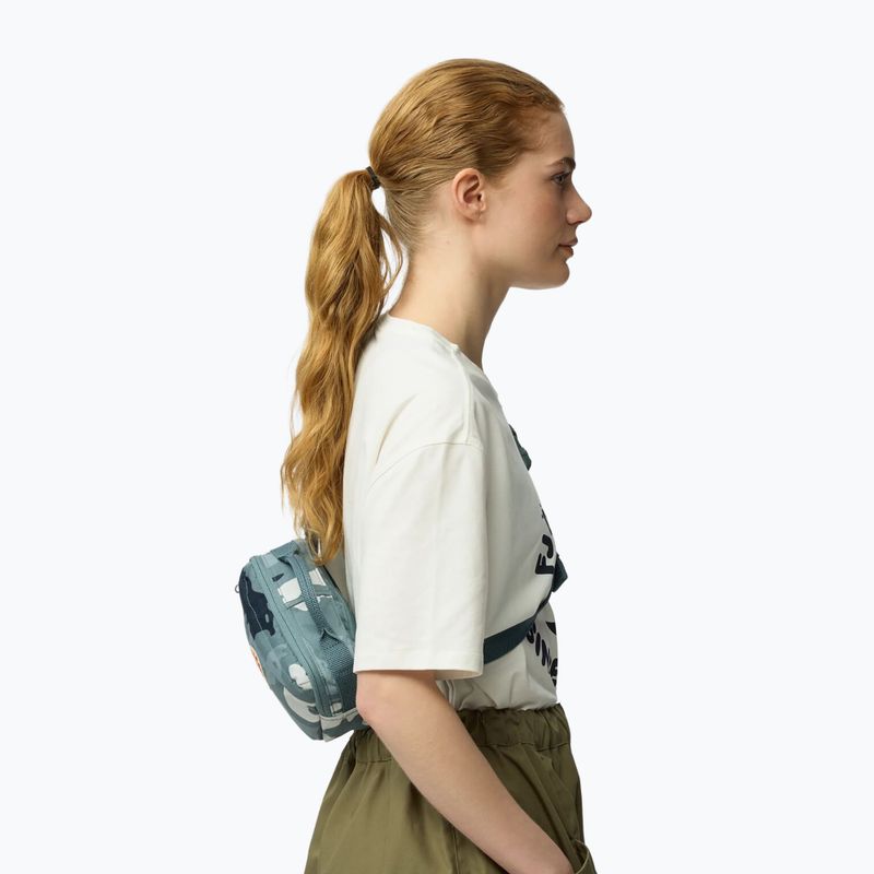 Saszetka nerka Fjällräven Kanken Graphics Hip Pack nimbus blue/hidden animals 7