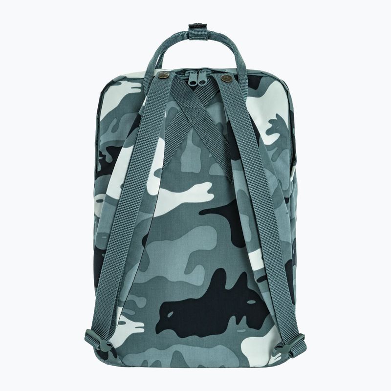 Plecak miejski Fjällräven Kanken Graphics Laptop 15" 18 l nimbus blue/hidden animals 3