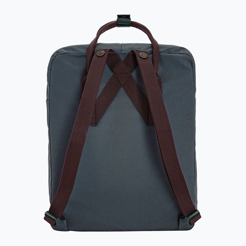 Plecak miejski Fjällräven Kånken Concept 16 l graphite/blackberry 3