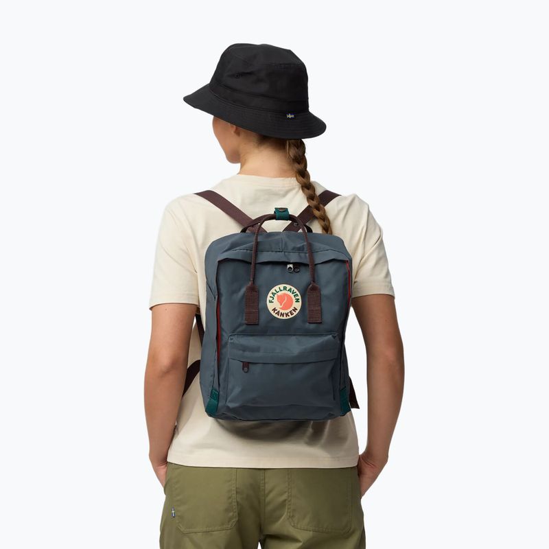 Plecak miejski Fjällräven Kånken Concept 16 l graphite/blackberry 4