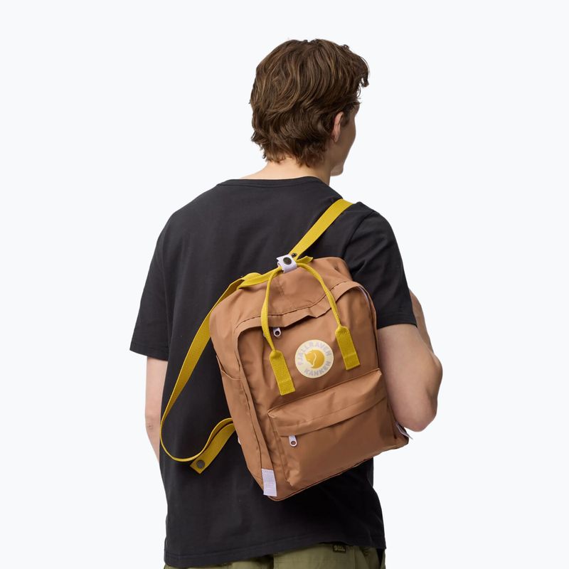 Plecak miejski Fjällräven Kånken Concept 16 l khaki dust/kantarell 7