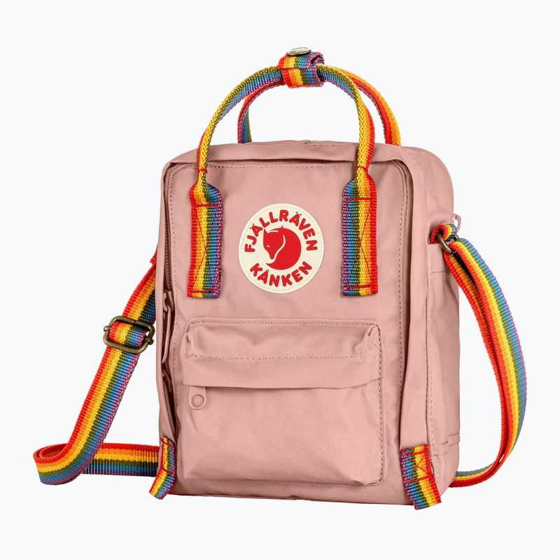 Saszetka Fjällräven Kanken Rainbow Sling 2,5 l chalk rose/rainbow 2