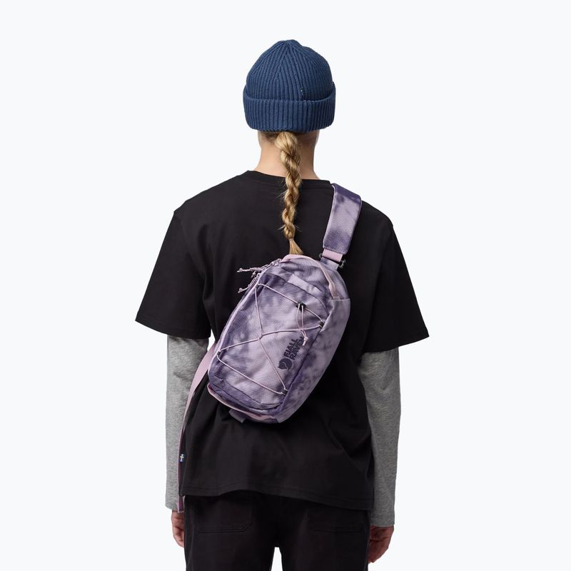 Plecak miejski na jedno ramię Fjällräven Skule Graphics Sling 6 l pastel lavender/shade 4