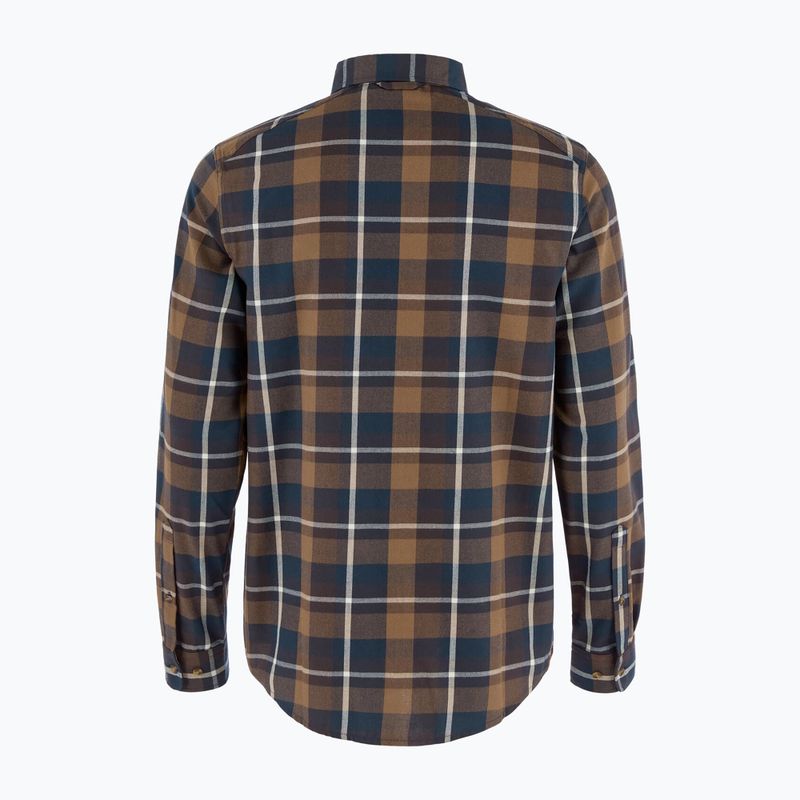 Koszula męska Fjällräven Fjällglim Regular wood brown/black oak 2
