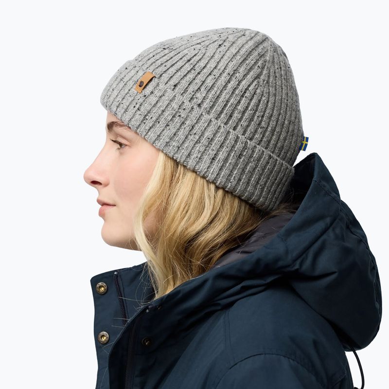 Czapka zimowa Fjällräven Ovik Neps Beanie grey 5