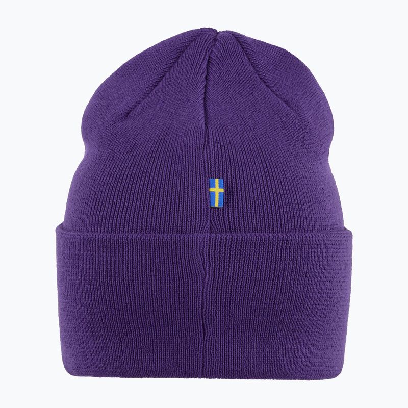 Czapka zimowa Fjällräven Vardag Beanie dark violet 3