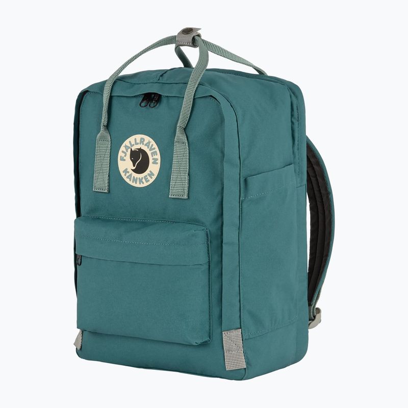 Plecak miejski Fjällräven Kanken Koncept Laptop 15" 18 l teal/frost green 2