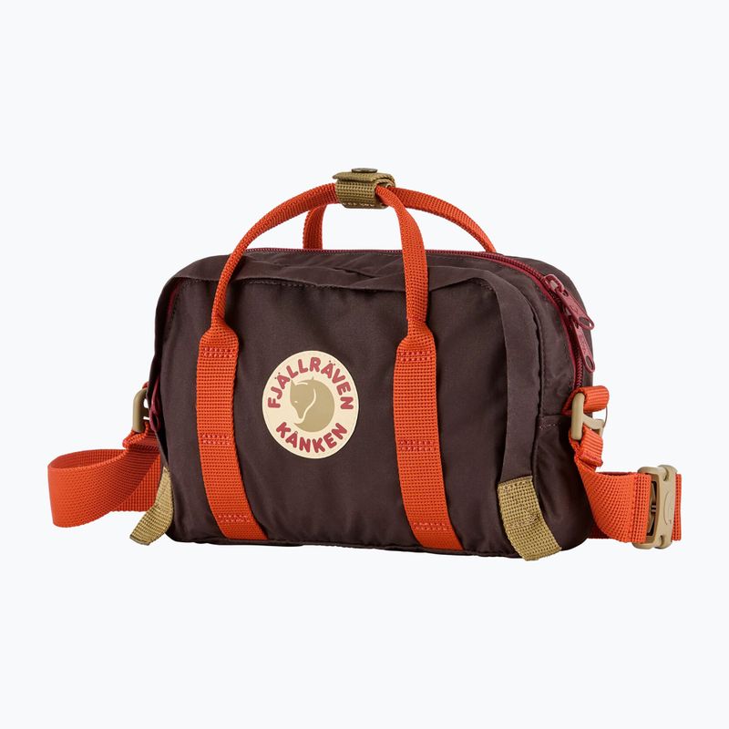 Saszetka Fjällräven Kanken Koncept 4 l black oak/rowan red 2