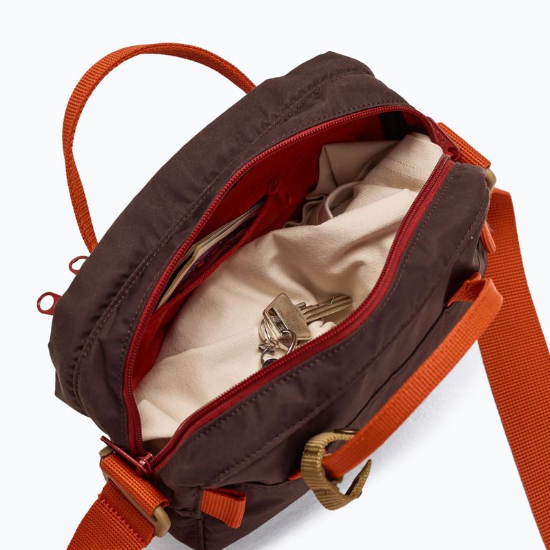 Saszetka Fjällräven Kanken Koncept 4 l black oak/rowan red 4