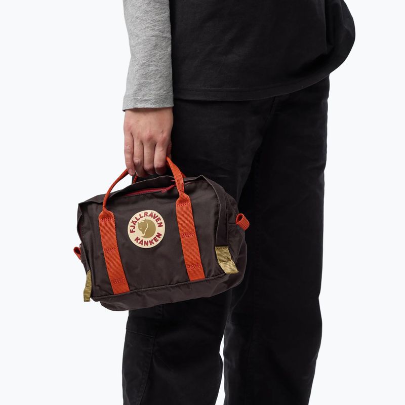 Saszetka Fjällräven Kanken Koncept 4 l black oak/rowan red 6