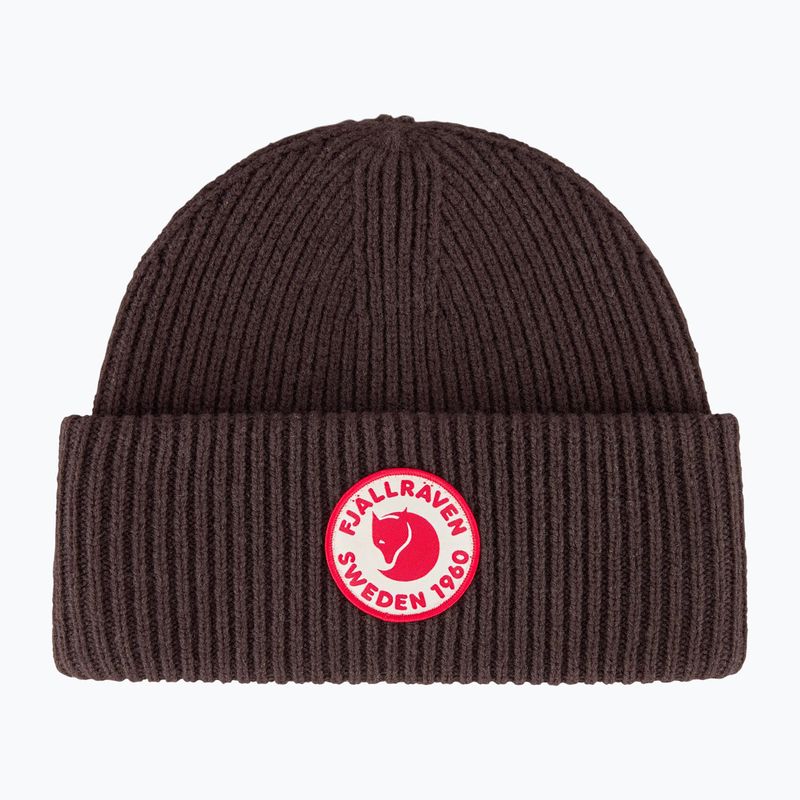 Czapka zimowa Fjällräven 1960 Logo Hat black oak