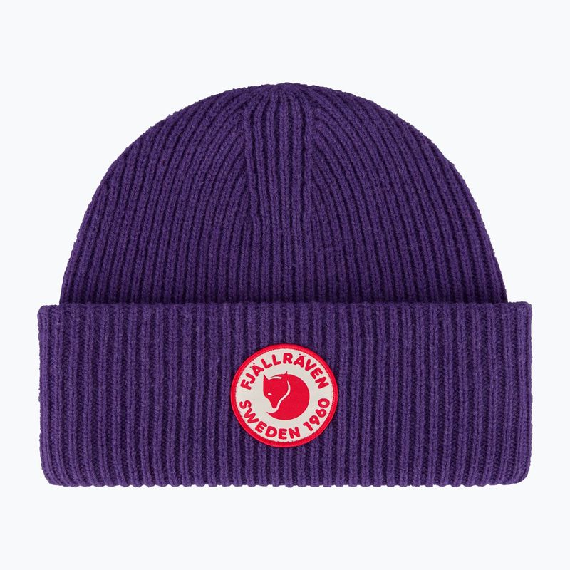 Czapka zimowa Fjällräven 1960 Logo Hat dark violet