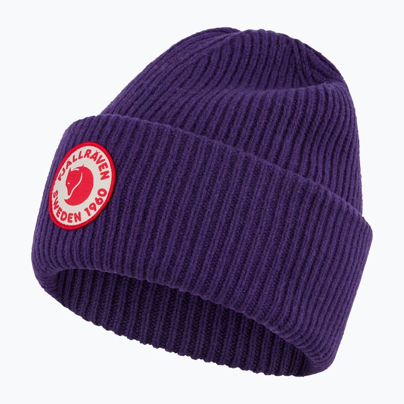Czapka zimowa Fjällräven 1960 Logo Hat dark violet 2