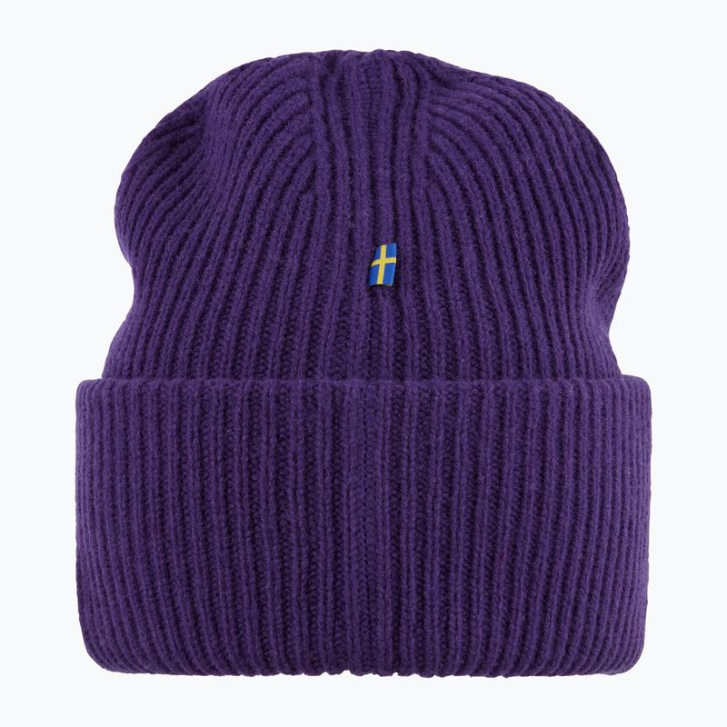 Czapka zimowa Fjällräven 1960 Logo Hat dark violet 3