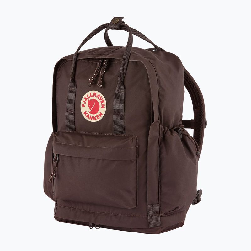 Plecak miejski Fjällräven Kånken Outlong 18 l black oak 2