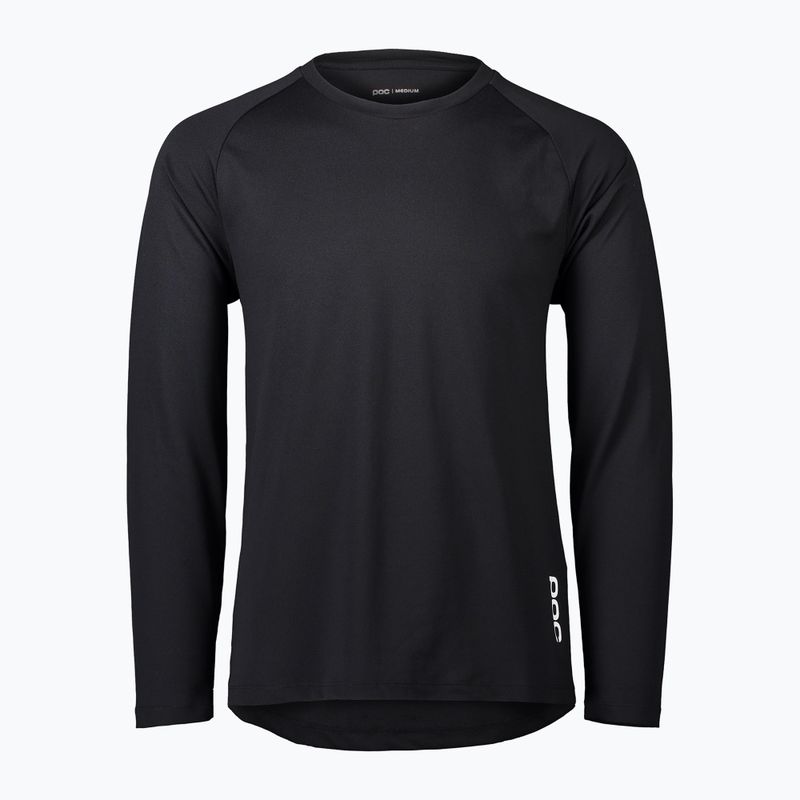 Longsleeve rowerowy męski POC DH Jersey carbon black