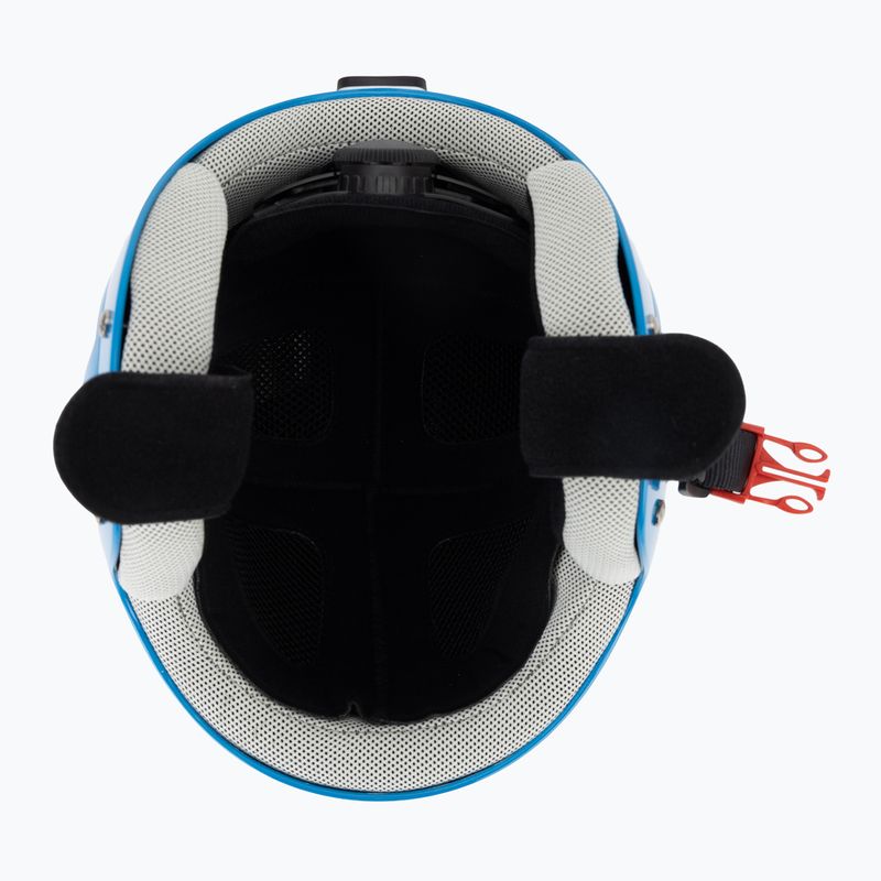 Kask narciarski dziecięcy POC POCito Skull fluorescent blue 5