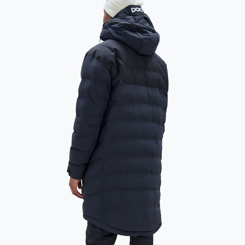 Płaszcz puchowy męski POC Loft Parka uranium black 2