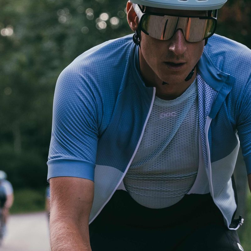 Potówka kolarska męska POC Essential Layer Vest hydrogen white 4