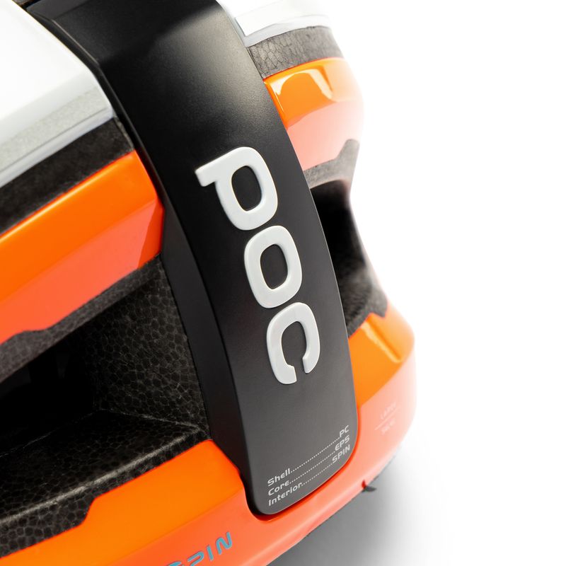 Kask rowerowy POC Omne Air SPIN zink orange avip 7