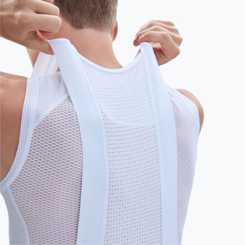 Spodenki rowerowe męskie POC Essential Road VPDs Bib Shorts uranium black/hydrogen white 6