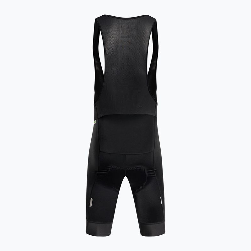 Spodenki rowerowe męskie POC Pure VPDs Bib Shorts uranium black/uranium black 7