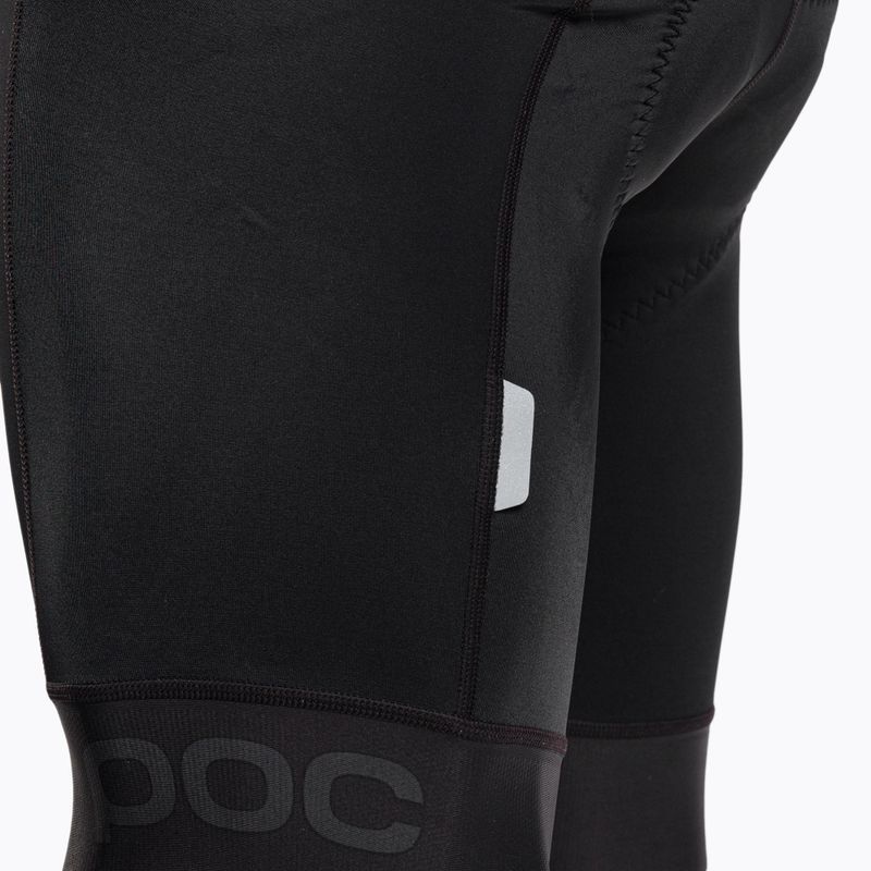Spodenki rowerowe męskie POC Pure VPDs Bib Shorts uranium black/uranium black 8