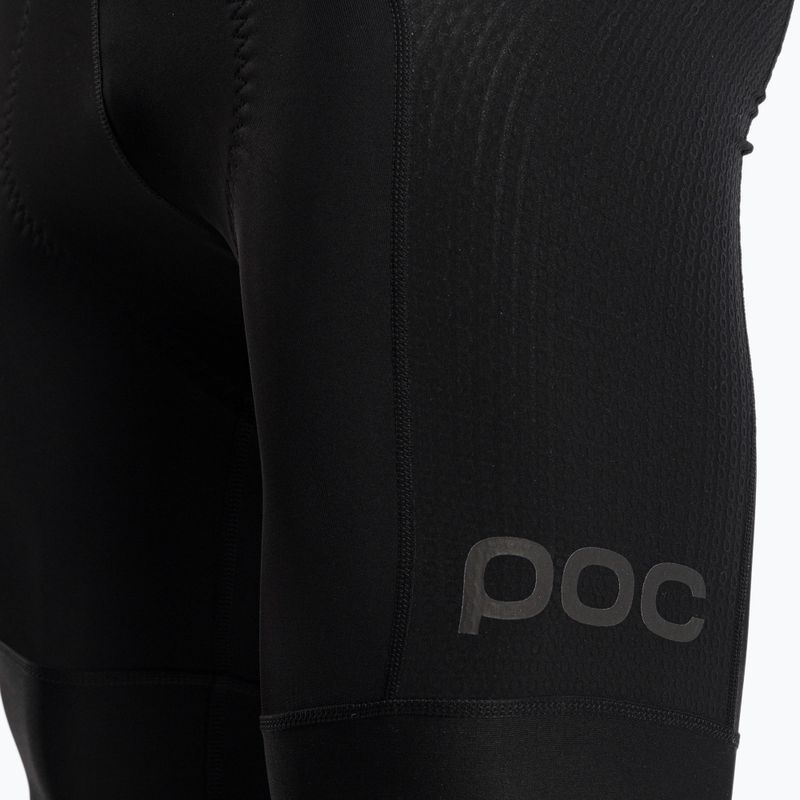 Spodenki rowerowe męskie POC Aero VPDs Bib Shorts uranium black 3