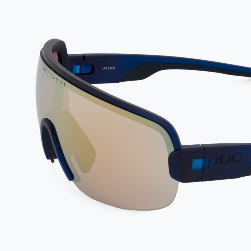 Okulary przeciwsłoneczne POC Aim lead blue/clarity road gold 5