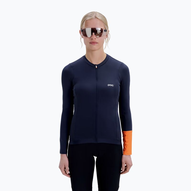 Longsleeve rowerowy damski POC Cadence Jersey apatite navy 4