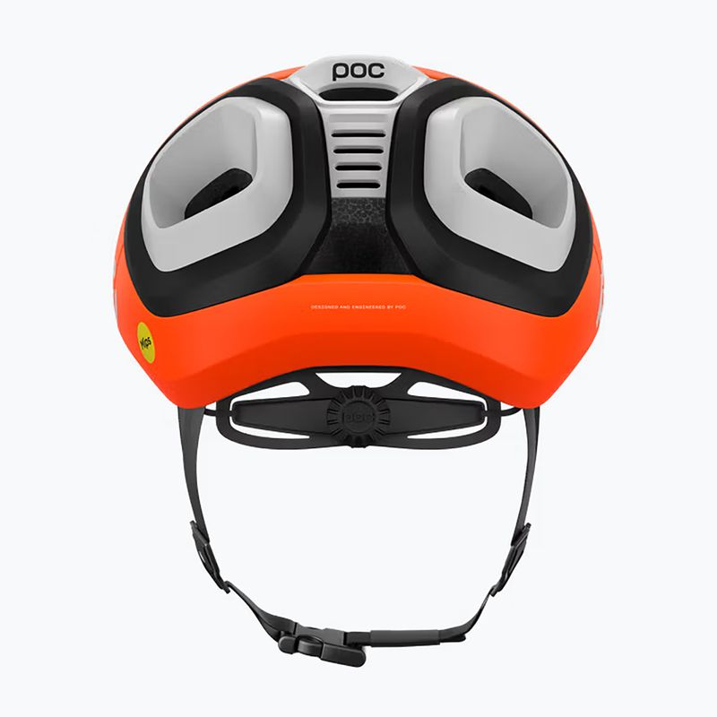 Kask rowerowy POC Amidal orange matt/uranium black matt/hydrogen white matt 3