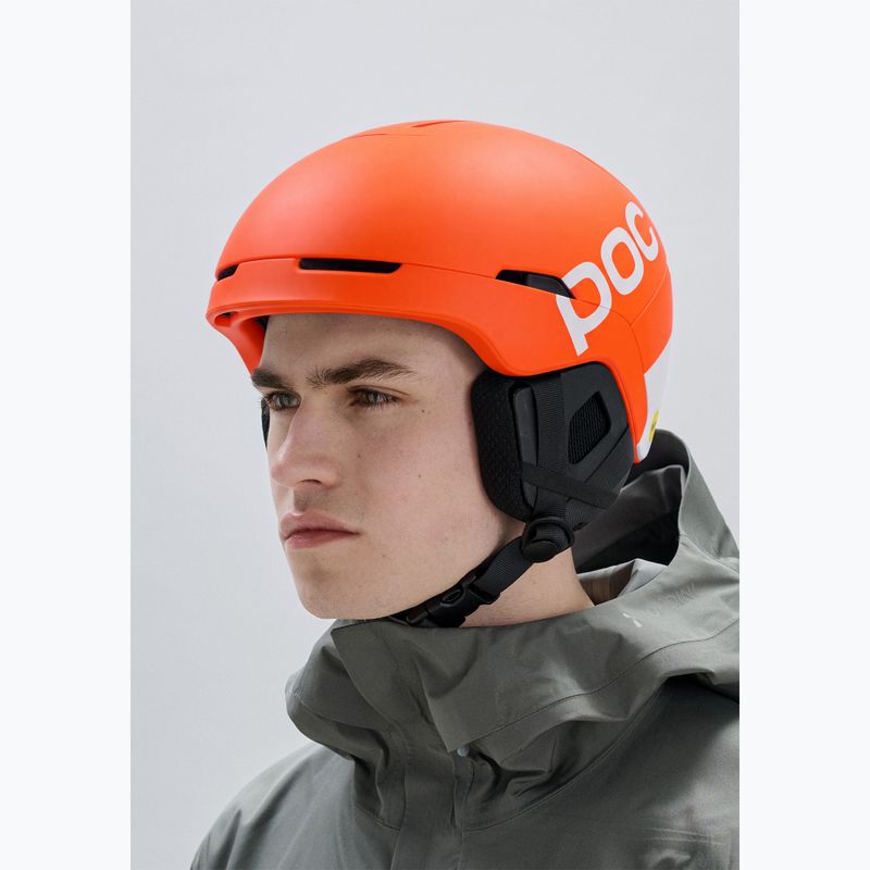 Kask narciarski POC Obex BC MIPS fluorescent orange matt 5