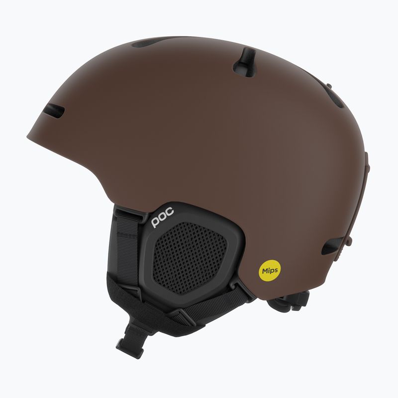 Kask narciarski POC Fornix MIPS bronzite brown matt 2