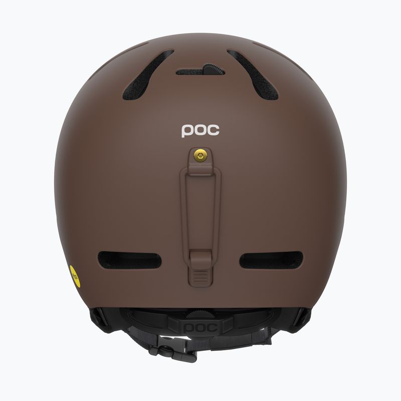 Kask narciarski POC Fornix MIPS bronzite brown matt 4