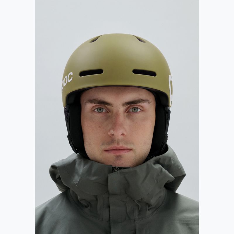 Kask narciarski POC Fornix BC olivine green matt 5