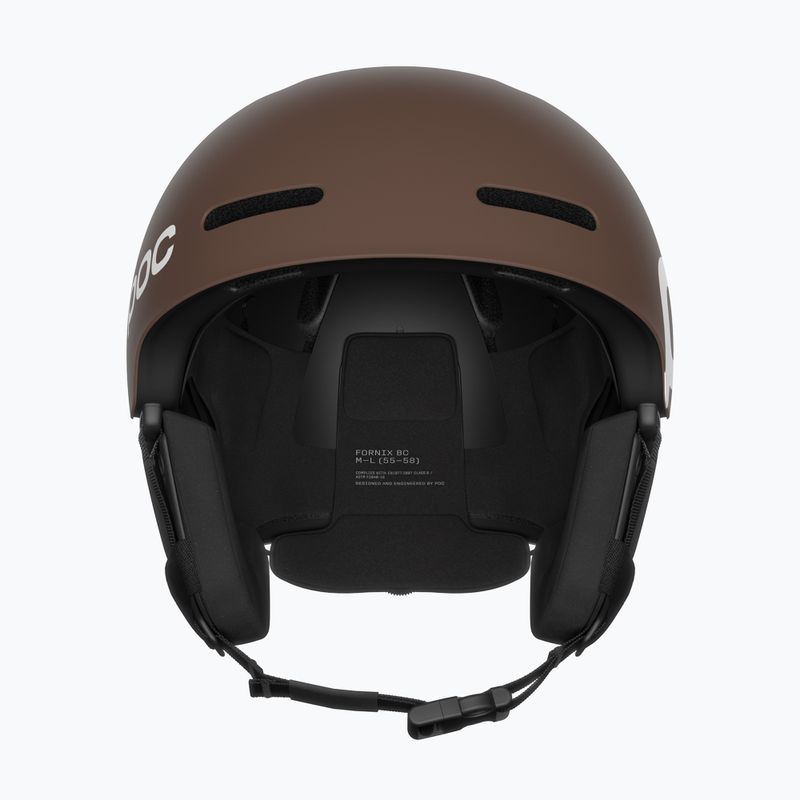 Kask narciarski POC Fornix BC bronzite brown matt 3