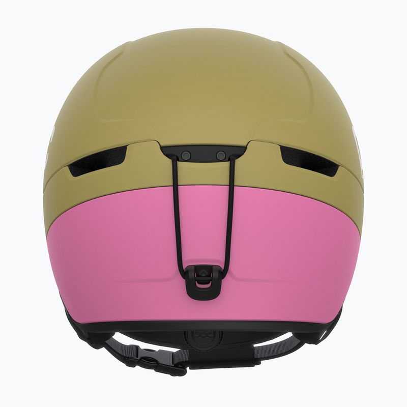 Kask narciarski POC Obex Contour olivine green matt/thulite pink matt 4
