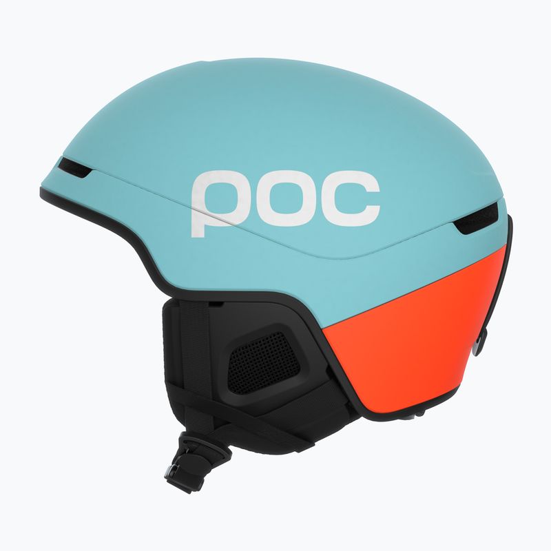 Kask narciarski POC Obex Contour indicolite blue matt/carnelian orange matt 2